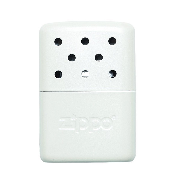 zippo handwarmer mini pearl white graveren / personaliseren